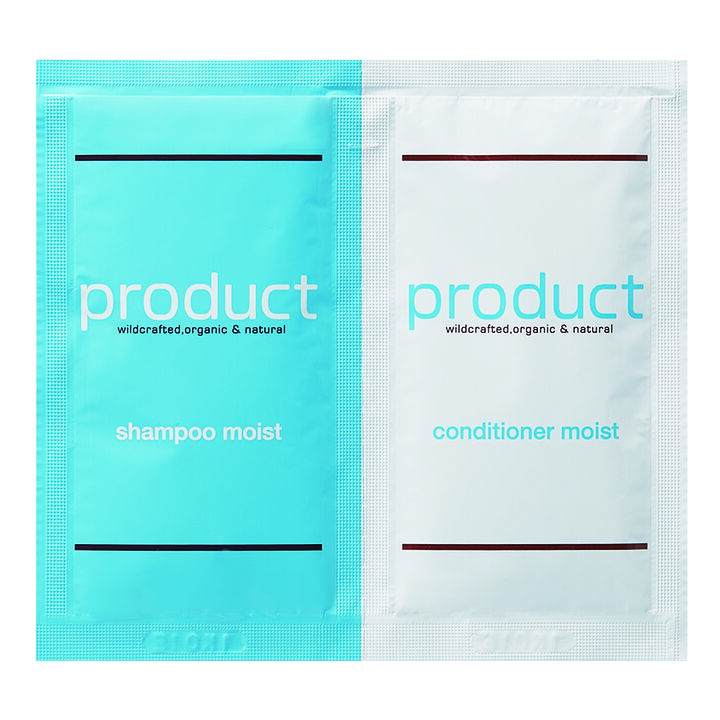 the product shampoo moist & conditioner moist sachet x 5
