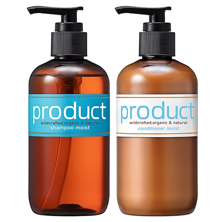 the product shampoo/conditioner moist kit